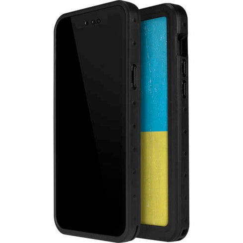 Ukraine Flag Distressed iPhone 12 Mini Waterproof Case